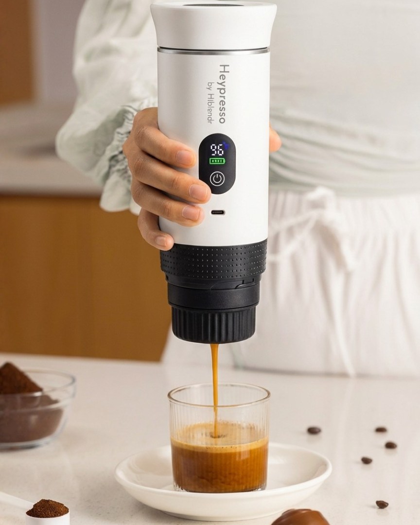 Heypresso 2.0 portable espresso machine